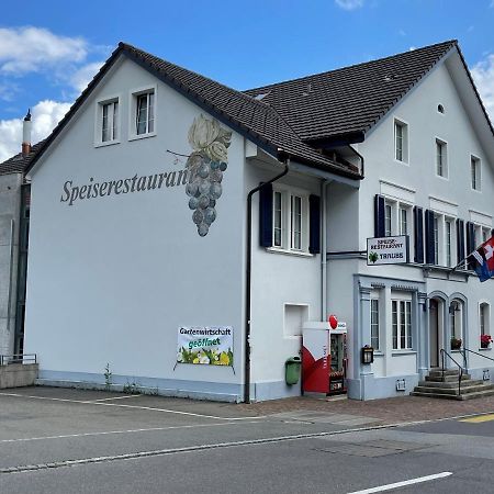 Speiserestaurant Traube Kuttigen Dış mekan fotoğraf
